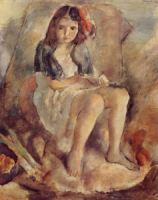 Jules Pascin The Girl want to be Cinderella oil painting picture